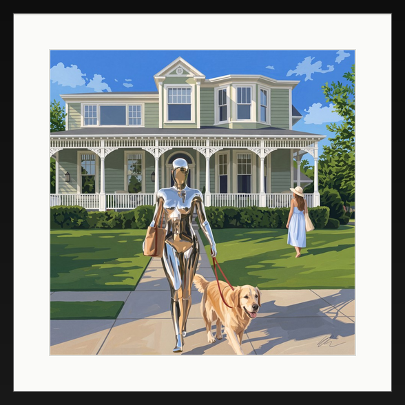 Chrome Walk — Wandansicht